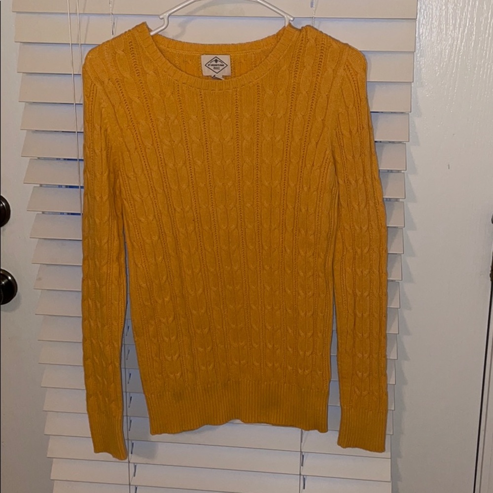 Yellow Sweater